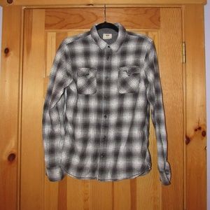 Vans Black & White Plaid Shirt